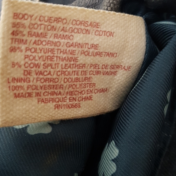 Lucky Brand- Chambray Handbag - Picture 5 of 7